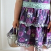 Toddler Dress Refashioned to Toddler Apron {tutorial}