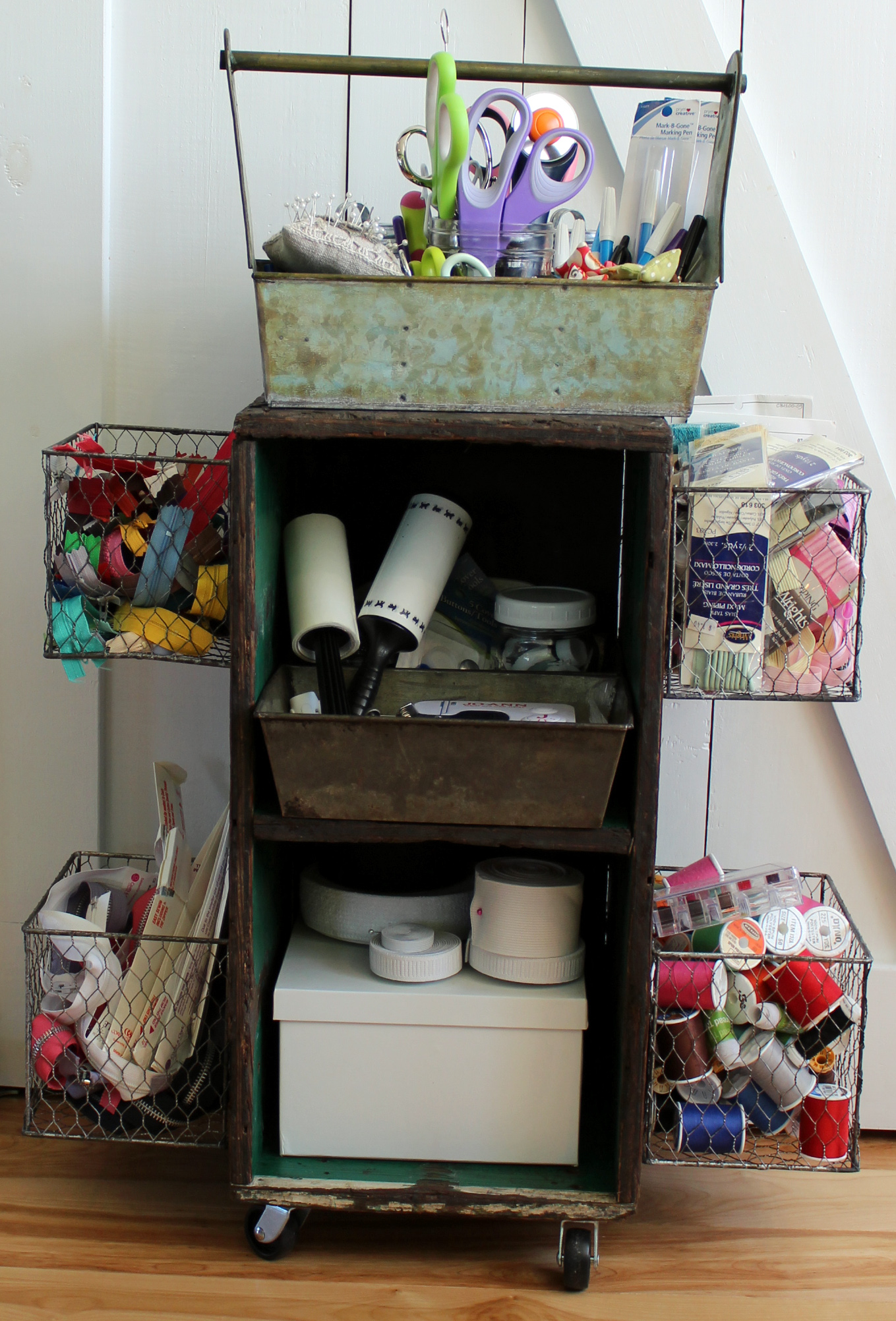 How to make a sewing caddy