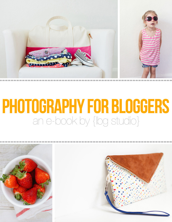 lbg studio e-book Photography for bloggers giveaway