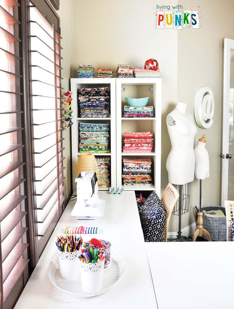 sewing spaces {susan from living with punks}