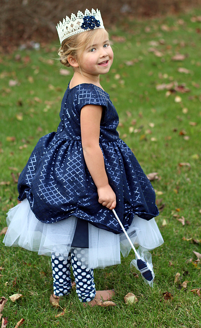 Handmade Halloween Costume: Blue Princess