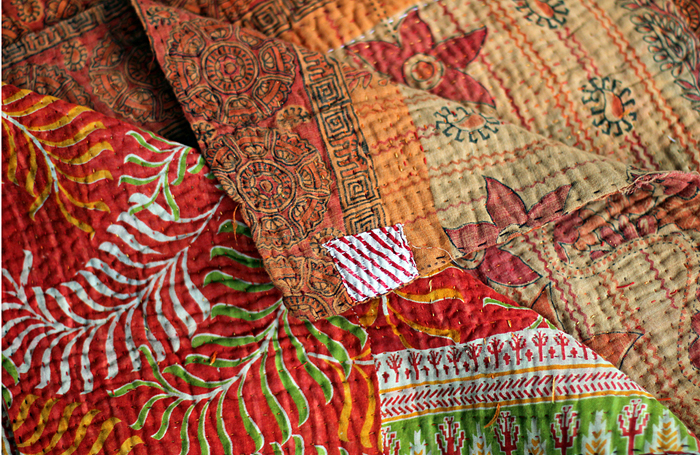 kantha blanket review from uncommon goods
